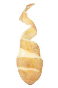 Potato with peel